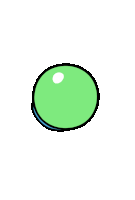 Gif animé bouche noire